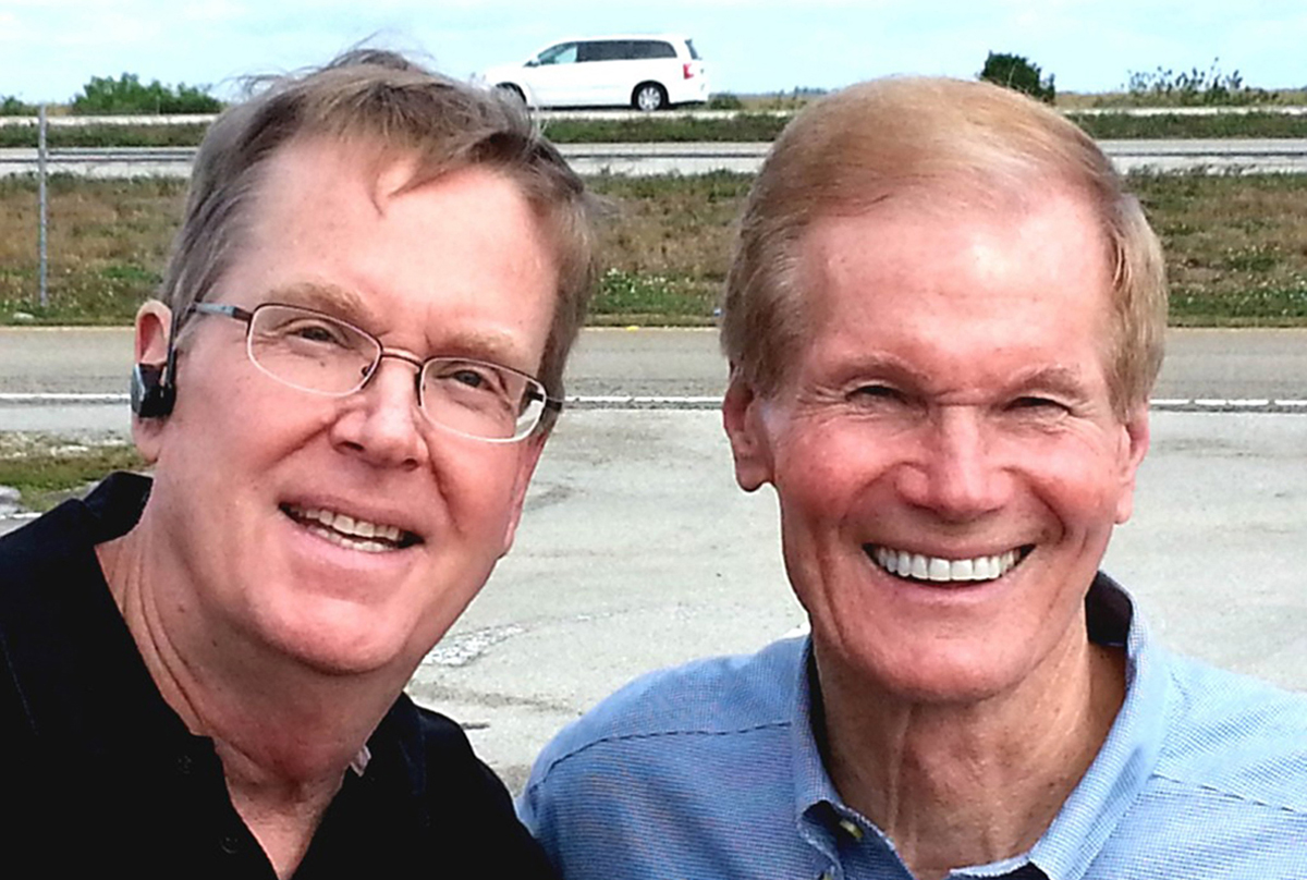 Ex-Florida Senator Bill Nelson-too bad he lost to Rick Scott. But now he runs NASA. Ha!