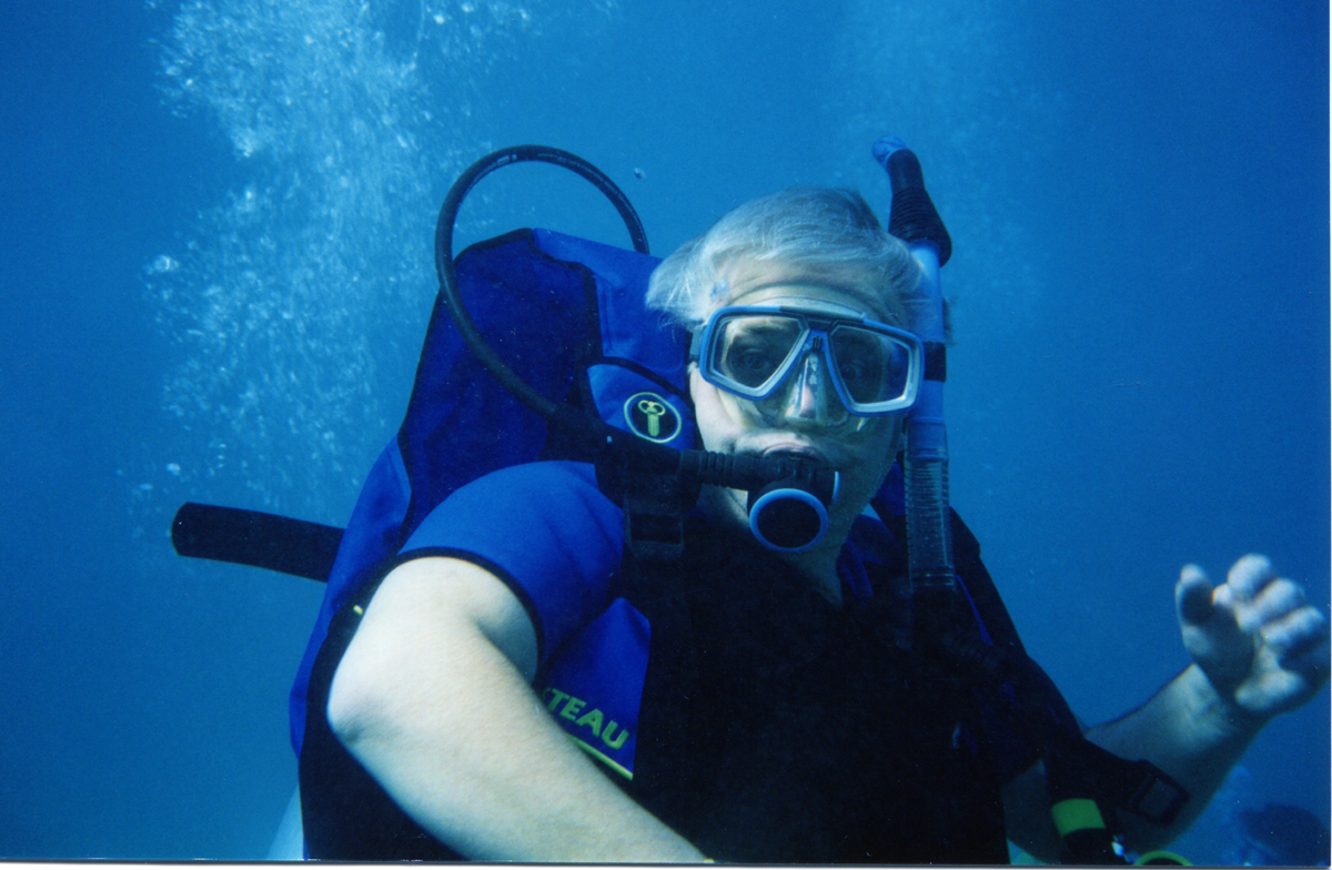 Veteran scuba diver Steve